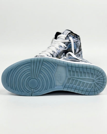 Air-Jorden1 Flight Blue